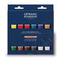 LEFRANC & BOURGEOIS Feine Acrylfarben Sets, 12 Tuben x 20 ml