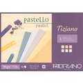 FABRIANO® Künstlerpapier Tiziano Pastellpapier, Block mit 30 Blatt, DIN A3, 160 g/qm, Pastelltöne, rau|strukturiert