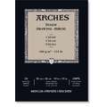 ARCHES® Drawing Zeichenpapier, 26 cm x 36 cm, Block (1-seitig geleimt), fein, Velin Creme, 200 g/m²