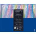 FABRIANO® „Watercolour“, 24 cm x 32 cm, fein, 300 g/m², Block mit 12 Blatt, kopfgeleimt