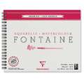 Clairefontaine FONTAINE Spiralblock, Feinkorn, 24 cm x 30 cm, 300 g/m², Spiralblock
