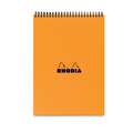 RHODIA Classic Spiralblock, 7,5cm x 10,5, 80 g/m², glatt, Kariert