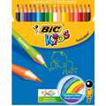 BIC® KIDS TROPICOLORS™ Farbstift-Sets Buntstifte, 12 Farben