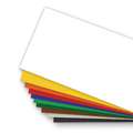 Tonpapier Sortiment, 50 Bogen, Sortiment mit 50 Bogen (5 Bogen je Farbe), 300 g/qm