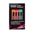 Liquitex® Paint Marker (Acrylmarker) 6er Set, feine Spitzen (fluoreszierend)