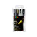 UNI POSCA Marker-Set PC-5M , 4er-Sets, Basis-Sortierung 1