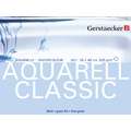 GERSTAECKER AQUARELL CLASSIC Aquarellblock, 36 cm x 48 cm, 300 g/m², matt, Block mit 50 Blatt