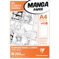 Clairefontaine Manga-Papier, 40 Blatt, DIN A4, einfaches Raster