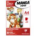 Clairefontaine Layoutblock für Manga und Comics, DIN A4
