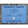 ARCHES® Aquarell-Büttenblock, 26 cm x 36 cm, 640 g/m², fein, Block (4-seitig geleimt)