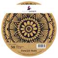 MARPA JANSEN Tangle-Tiles, rund, Braun, 230 g/m²
