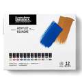 LIQUITEX® Acrylic Gouache Sets, Set, Essentials, 12 x 22 ml