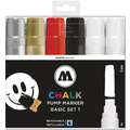 MOLOTOW™ CHALK Marker Set, 15 mm, Basic-Set