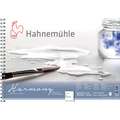 Hahnemühle Harmony Watercolour Aquarellpapier, rau, 29,7 cm x 42 cm, DIN A3, 300 g/m², Spiralblock