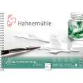 Hahnemühle Harmony Watercolour Aquarellpapier, satiniert, DIN A3, 29,7 x 42 cm, 300 g/m², Spiralblock