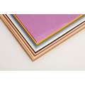 Clairefontaine TULIPE Bastelpapier, 24er-Sortiment Pastell-Farbtöne, 50 cm x 65 cm, 160 g/m², glatt|grob, Packung mit 24 Bogen