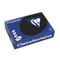 Clairefontaine Trophée, farbiges Druckerpapier, Schwarz, 210 g/m², DIN A4, 21 x 29,7 cm, 250er-Pckg.