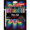 STABILO® Pen 68 ARTY Sets, 18er Kartonetui, Set