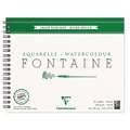 Clairefontaine FONTAINE Spiralblock, Grobkorn, 24 cm x 30 cm, 300 g/m², rau, Spiralblock
