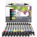WINSOR & NEWTON™ promarker watercolour™ basic tones, Sets, 12 Marker, Set