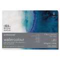 WINSOR & NEWTON™ 100% Baumwolle Aquarellkarton Professional, 17,8 cm x 25,4 cm, grob, 300 g/m², Block mit 20 Blatt
