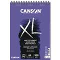 CANSON® XL Mix Media 300 g/qm, 21 cm x 29,7 cm, DIN A4, 300 g/m², matt, Spiralblock
