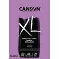 CANSON® "XL®" Markerblock, 29,7 cm x 42 cm, DIN A3, 70 g/m², satiniert, Block mit 100 Blatt (1-seitig geleimt)