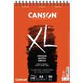 CANSON® XL® Skizzen- und Studienblock, DIN A4, 21 x 29,7 cm, Spiralblock, 90 g/m², Kopfbindung, 120 Blatt