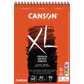 CANSON® XL® Skizzen- und Studienblock, 14,8 cm x 21 cm, Spiralblock, 90 g/m², Kopfbindung, 60 Blatt