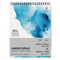 WINSOR & NEWTON™ Classic Aquarellpapier, 300 g/m², 27,9 cm x 35,6 cm, fein, 300 g/m², Spiralblock, 12 Blatt