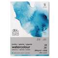 WINSOR & NEWTON™ Classic Aquarellpapier, 300 g/m², DIN A4, 29,7cm  x 21 cm, fein, 300 g/m², Jumboblock, 50 Blatt