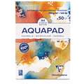 Clairefontaine Goldline AQUAPAD® Aquarellblock, DIN A4, 29,7cm  x 21 cm, 50 Blatt, 300 g/m²