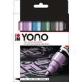 MARABU YONO Acrylmarker-Sets, 6 x 1,5 - 3 mm Pastel