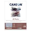 CANSON® Mi-Teintes® Pastellblock, Graublau, Block (1-seitig geleimt), 160 g/m², 24 cm x 32 cm
