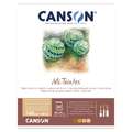 CANSON® Mi-Teintes® Pastellblock, 32 cm x 41 cm, Block (1-seitig geleimt), 160 g/m², Brauntöne