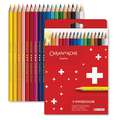 CARAN D'ACHE® Swisscolor im Karton-Etui, wasserfeste Farbstifte, Set mit 18 Stiften