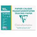 Clairefontaine Transparentpapier 90/95g, 12 Blatt, DIN A4, Bogen Packung