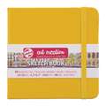 TALENS Art Creation Skizzenbuch, Golden Yellow, 140 g/m², 12 cm x 12 cm