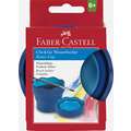 FABER-CASTELL Art & Graphic Wasserbecher CLIC & GO, Blau