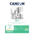 CANSON® 1557® Skizzenblock, 14,8 cm x 21 cm, 120 g/m², matt