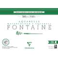 Clairefontaine FONTAINE Aquarellpapier Grobkorn, 23 cm x 31 cm | 9