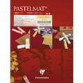 Clairefontaine PASTELMAT® Version 1 Pastellmalblock, 18 cm x 24 cm, Block (1-seitig geleimt), 360 g/m²