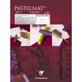 Clairefontaine PASTELMAT® Pastellblock, weiß, 30 cm x 40 cm, Block (1-seitig geleimt), 340 g/m²