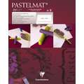 Clairefontaine PASTELMAT® Pastellblock, weiß, 24 cm x 30 cm, Block (1-seitig geleimt), 340 g/m²
