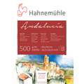 Hahnemühle „Andalucia“ Akademie-Aquarellkarton, 42 cm x 56 cm, 500 g/m², rau, Block (4-seitig geleimt)