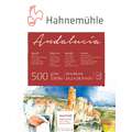 Hahnemühle „Andalucia“ Akademie-Aquarellkarton, 36 cm x 48 cm, 500 g/m², rau, Block (4-seitig geleimt)