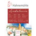 Hahnemühle „Andalucia“ Akademie-Aquarellkarton, 30 cm x 40 cm, 500 g/m², rau, Block (4-seitig geleimt)