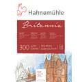 Hahnemühle "Britannia" Aquarellblock, 30 cm x 40 cm, Block mit 12 Blatt, 300 g/m², matt