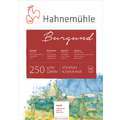 Hahnemühle „Burgund“ Aquarellblock, 17 cm x 24 cm, matt, 250 g/m², Block (4-seitig geleimt)