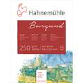 Hahnemühle „Burgund“ Aquarellblock, 24 cm x 32 cm, Block (4-seitig geleimt), 250 g/m², matt